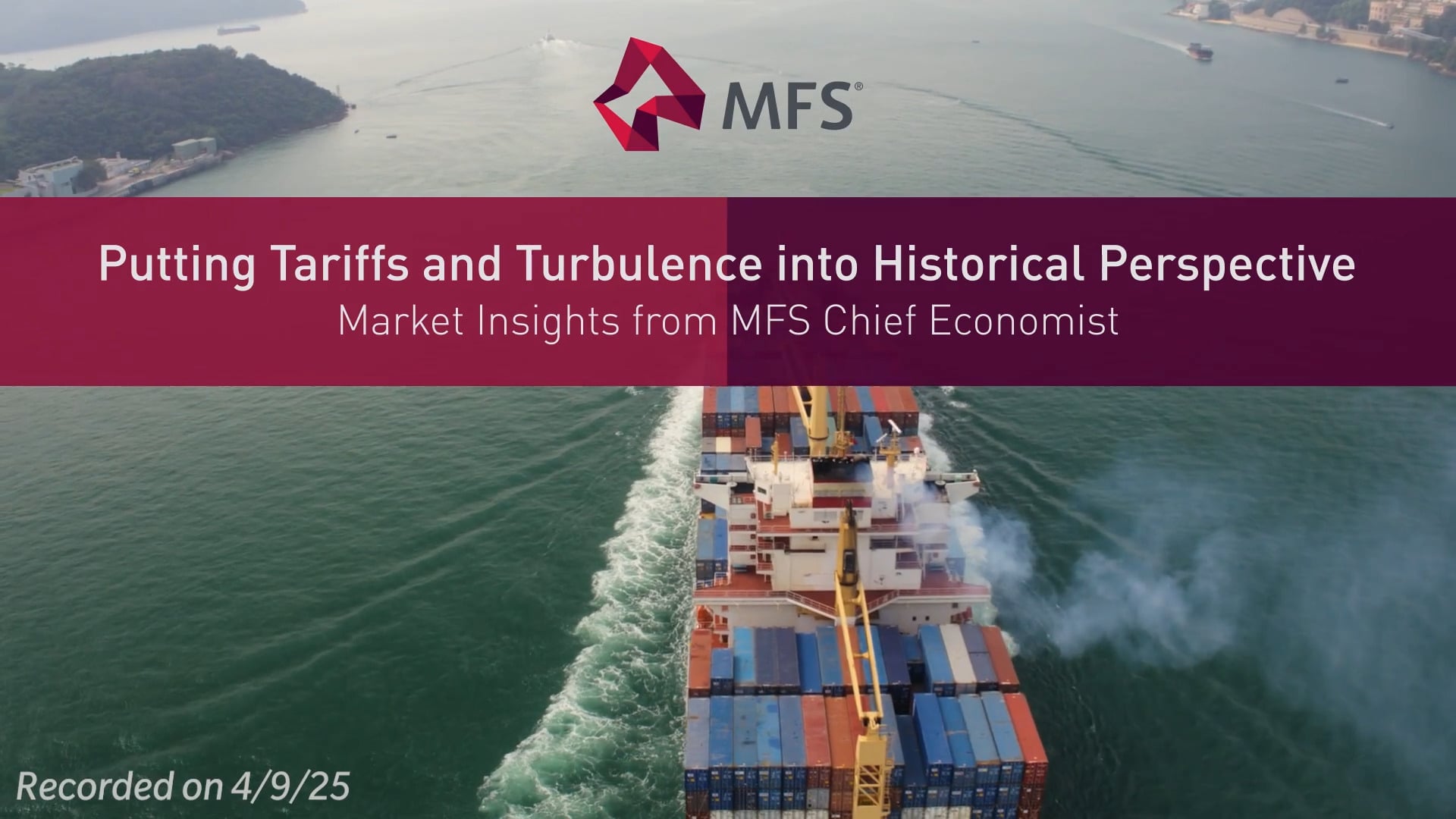 Putting Tariffs and Turbulence into Historical Perspective