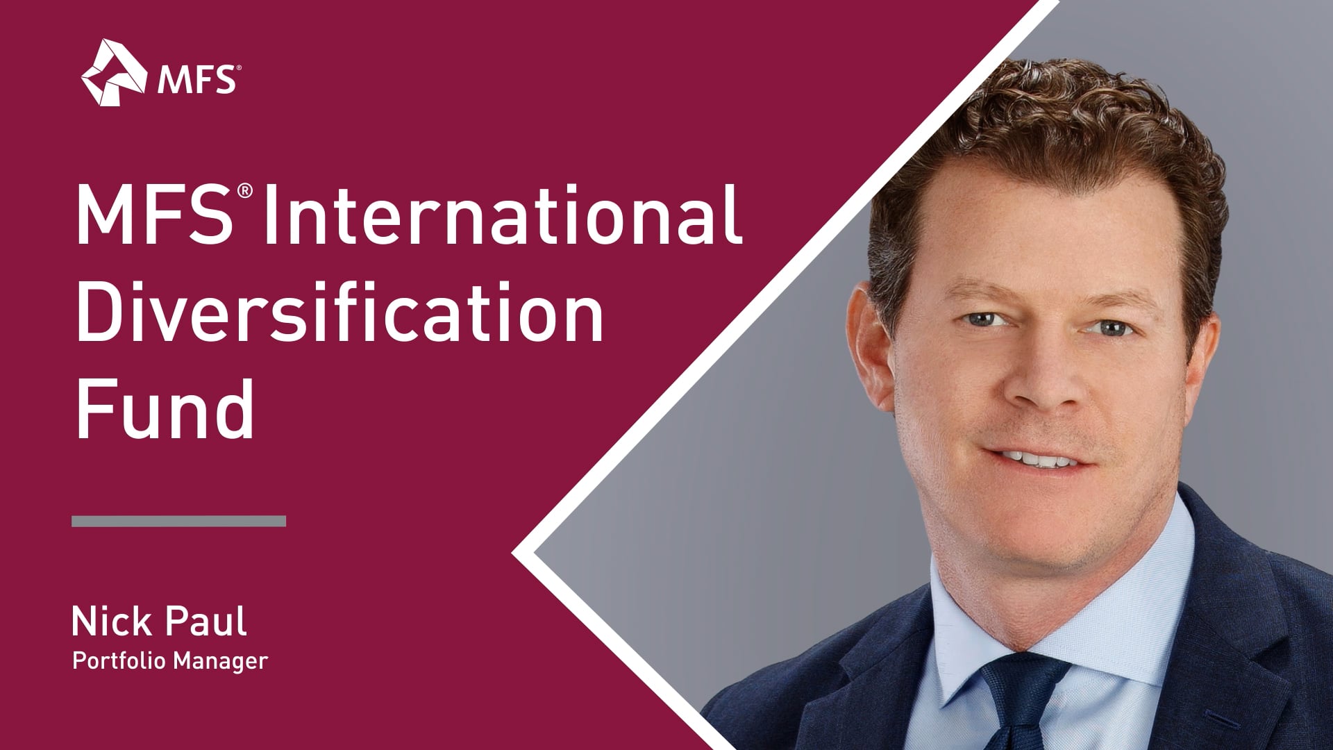 MFS® International Diversification Fund - Quarterly Portfolio Update